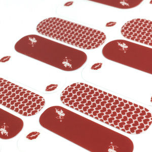 Jamberry Love Potion Nail Wraps Retired Full Sheet